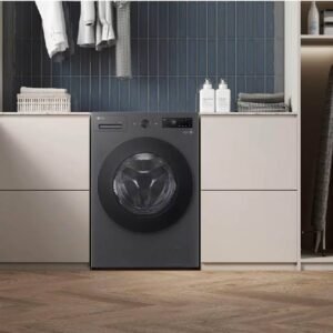 LG 7Kg Front Load Washing Machine Color Black Model - F2Y1HYP6J