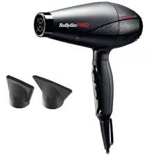 BaBylissPRO Black Star 2200W Professional Ionic Hair Dryer with Ultra-Narrow Concentrator Nozzle Anti-Vibration AC Motor Model–BAB6250IE
