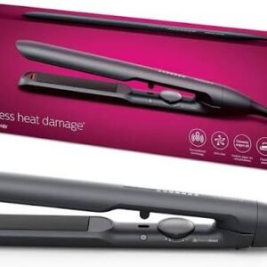 Philips Series 5000 Hair Straightener – ThermoShield Technology with Ceramic Plates, Ionic Care, and Advanced Hair Protection for Smooth Styling Model-BHS510